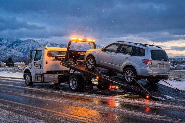 5 Essential Winter Flatbed Towing Tips for Taylorsville - Taylorsville Towing