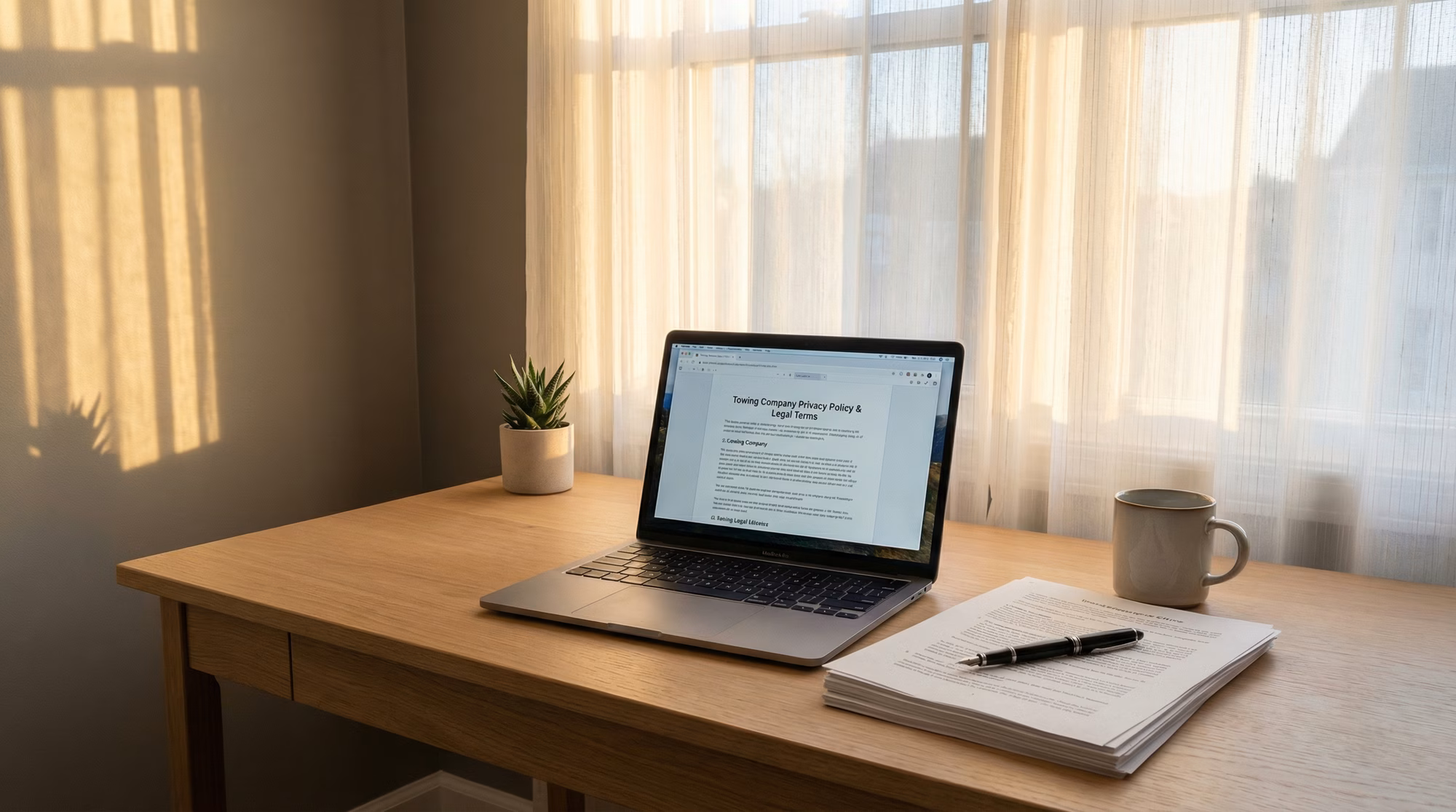 Taylorsville Towing privacy policy page