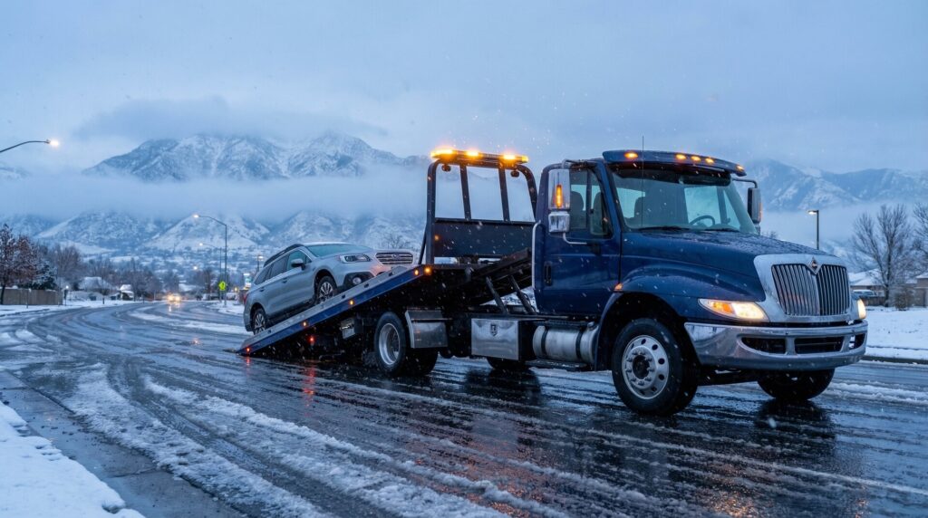 5 Essential Winter Flatbed Towing Tips for Taylorsville - Taylorsville Towing